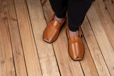 PW Premium Peshawari Chappals – Burnished Mustard